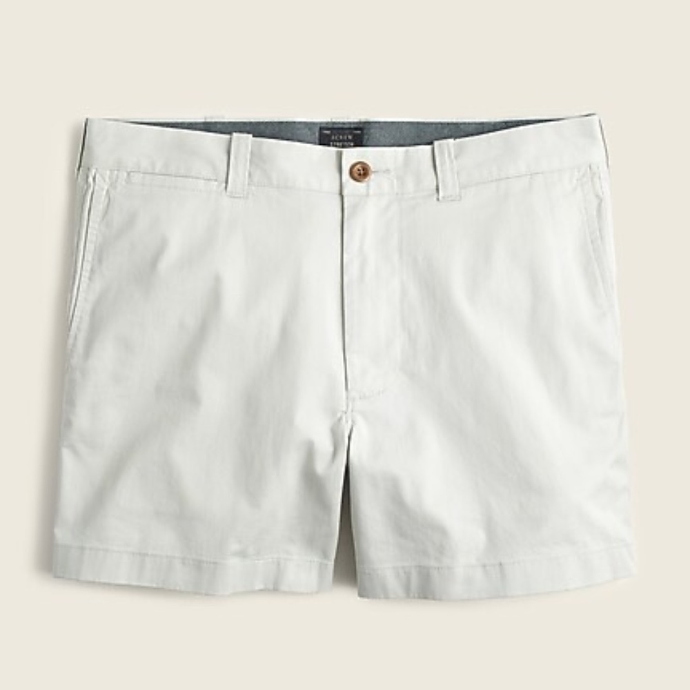 J.Crew - 5" stretch chino short - Stone - 30" Waist